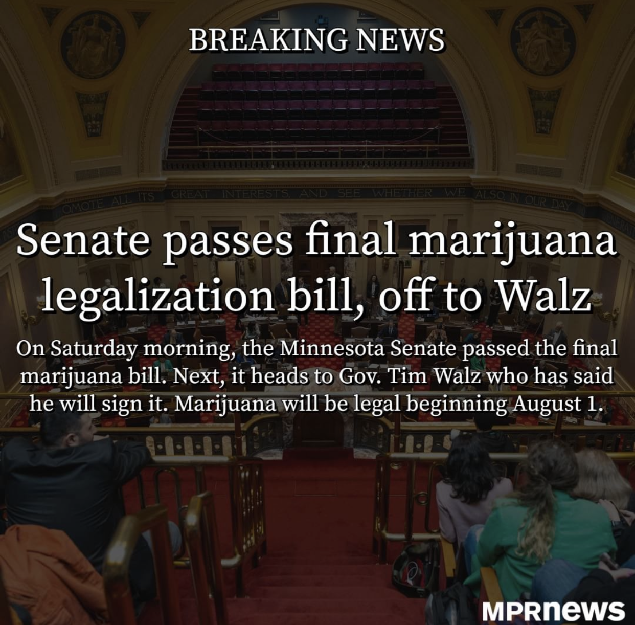 Featured image for “Minnesota Takes a Historic Step Towards Legalizing Cannabis”